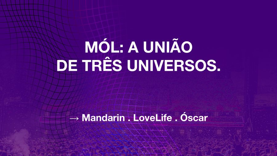 Slide MÓL: a união de três universos